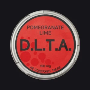 Снюс D.L.T.A. Pomegranate Lime (Гранат-Лайм)